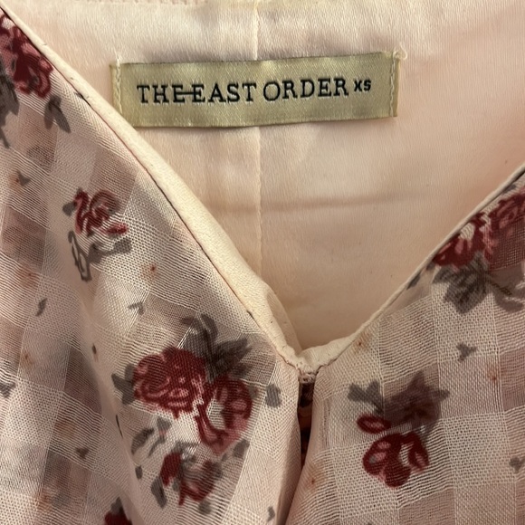 Pink flower dress from intermix - Picture 3 of 4